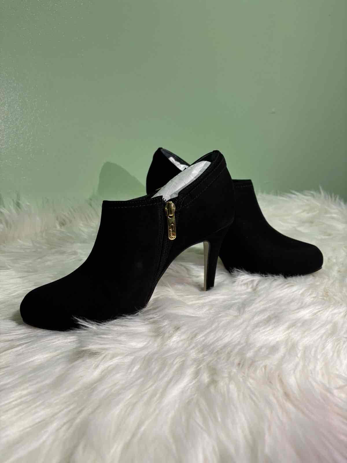 Botines negros de tacón gacel - miniatura 2