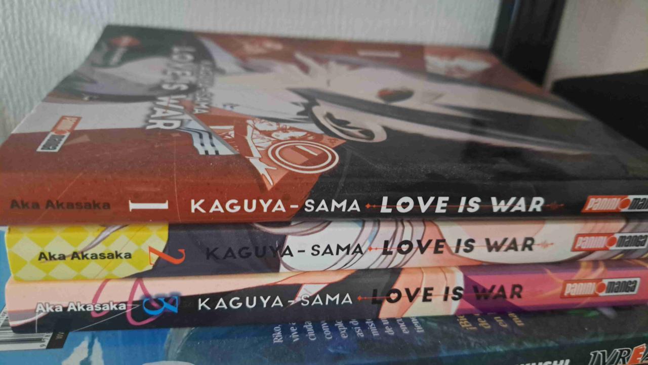 Tomo 1 al 3 de Kaguya-sama love is war