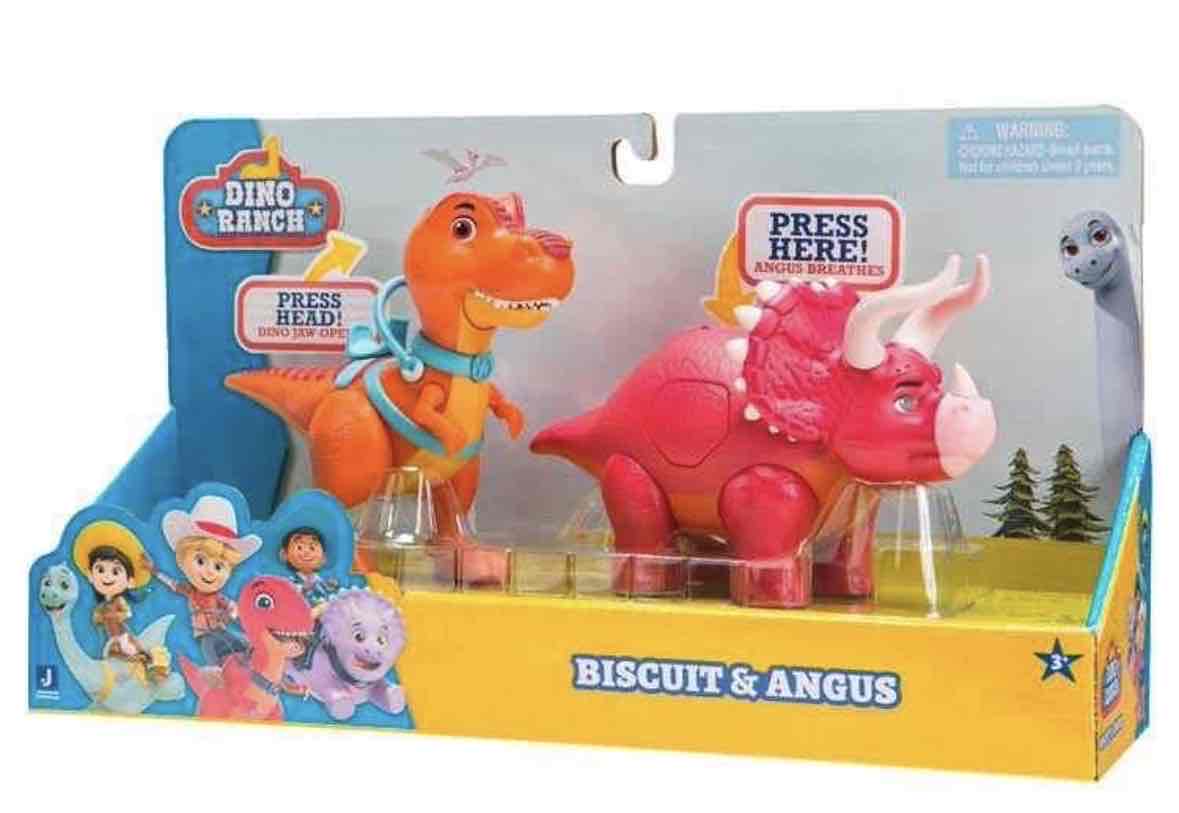 Juguetes Dino Ranch Biscuit y Angus