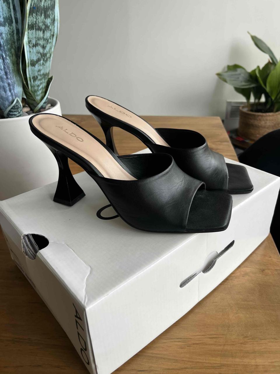 Zapatos de tacón Aldo negros - miniatura 1