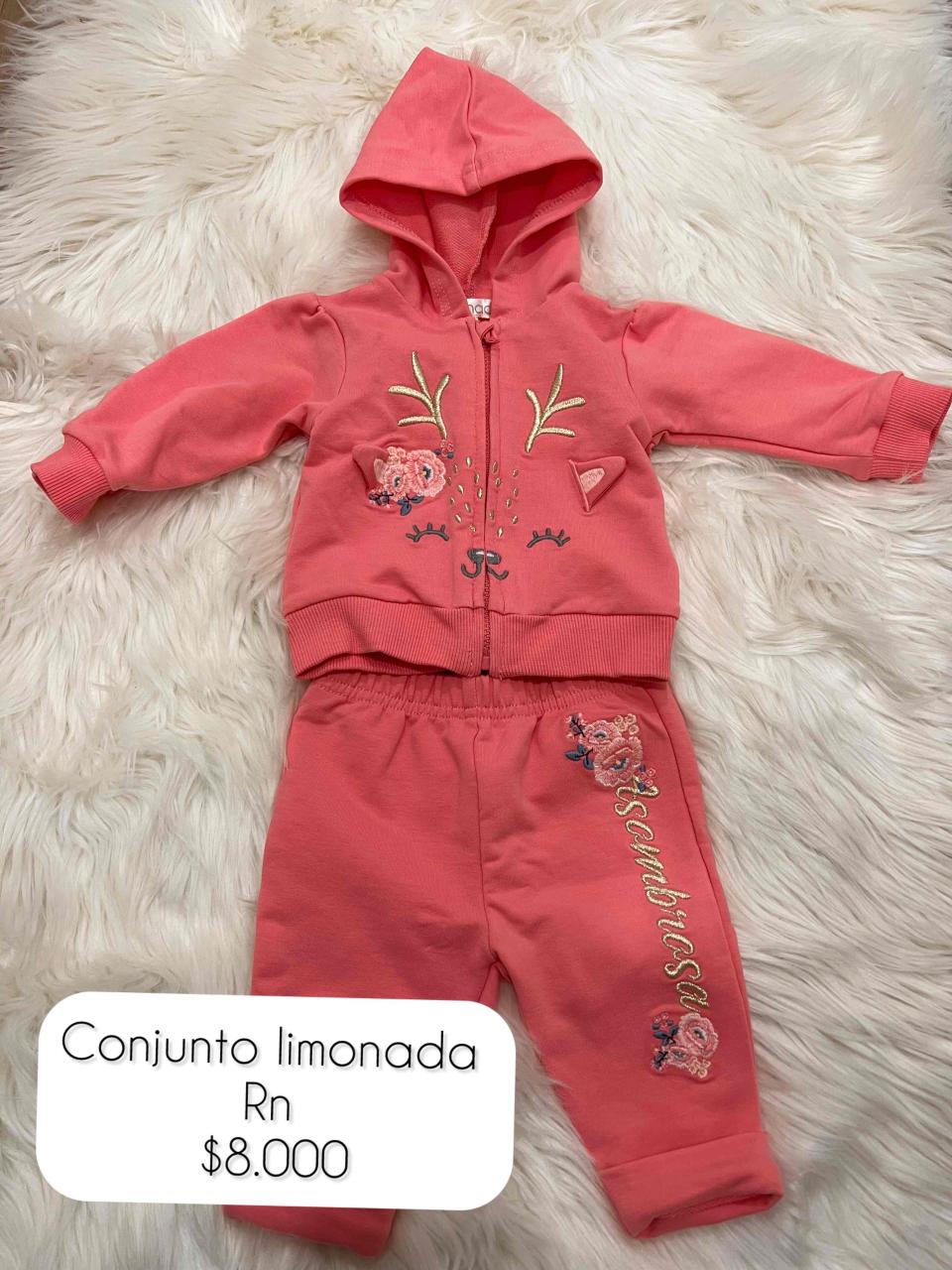 Conjunto buzo limonada