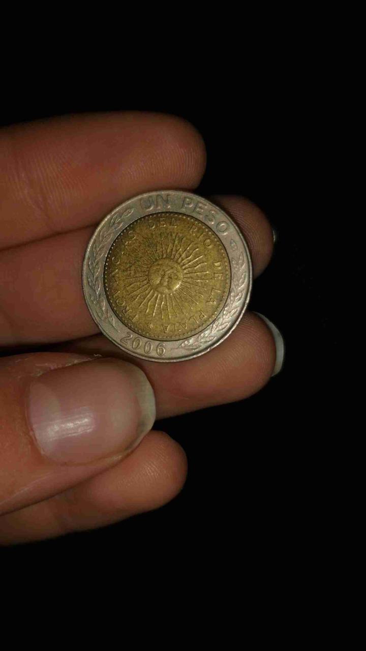 Moneda argentina 1 peso 2006 - miniatura 1