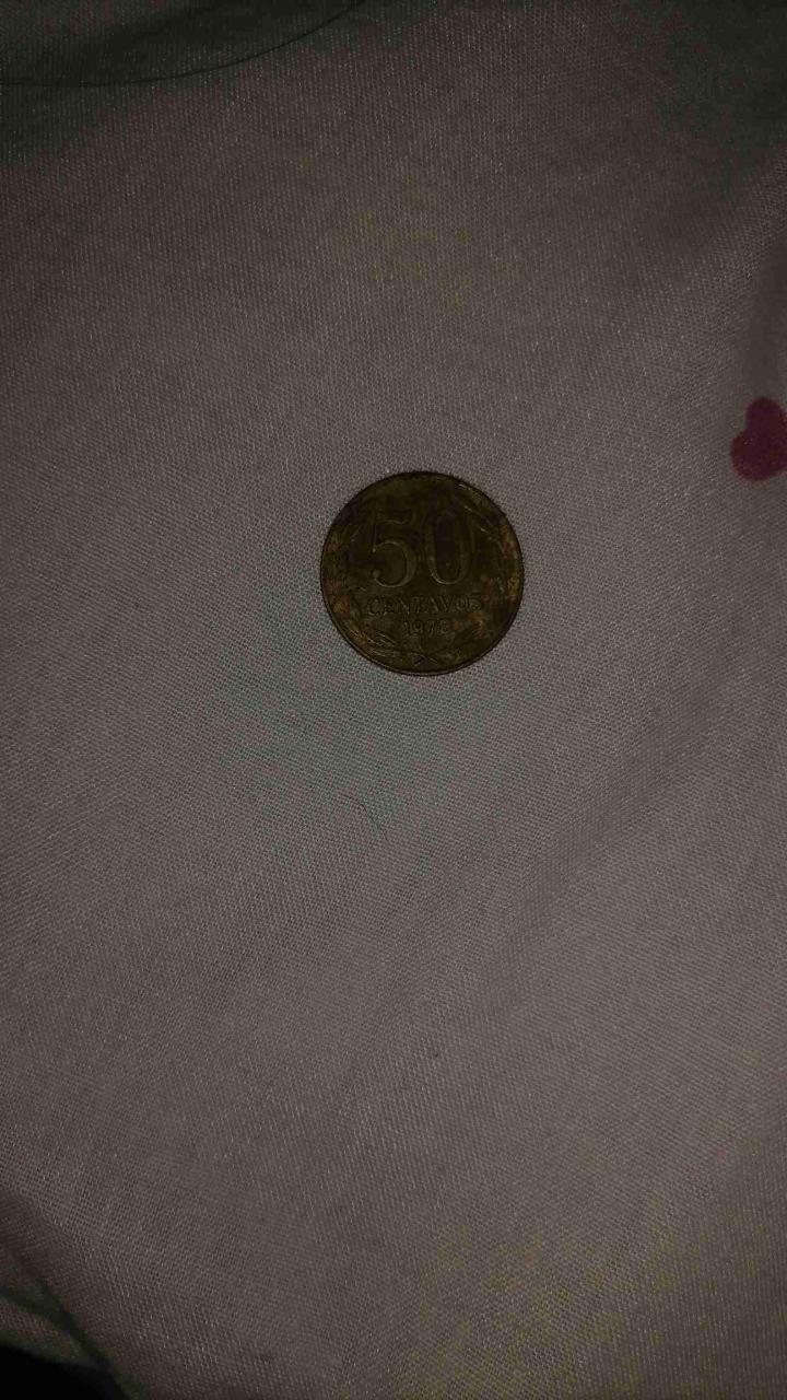Moneda antigua chilena - miniatura 2