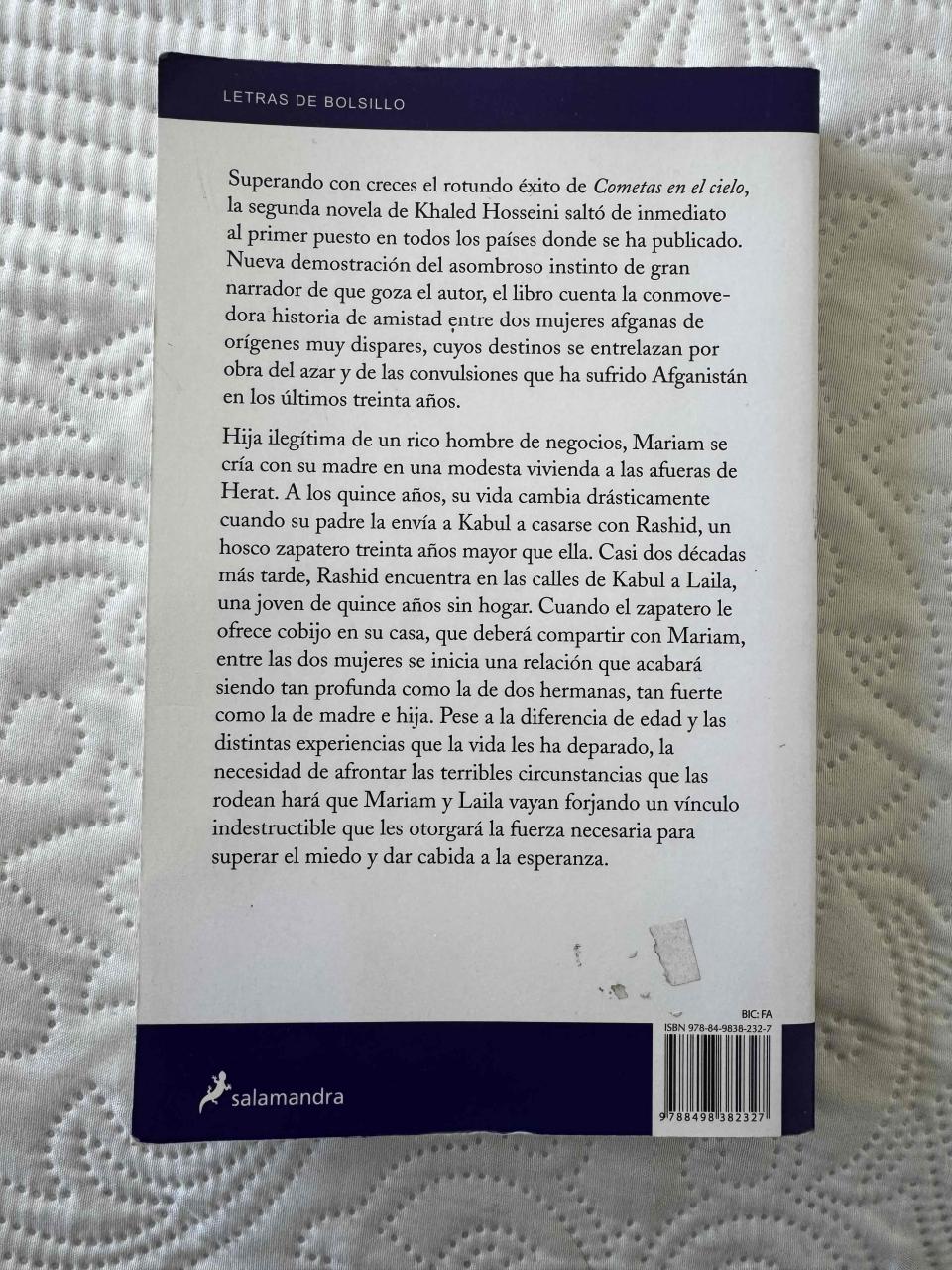 Mil soles espléndidos de Khaled Hosseini - miniatura 2