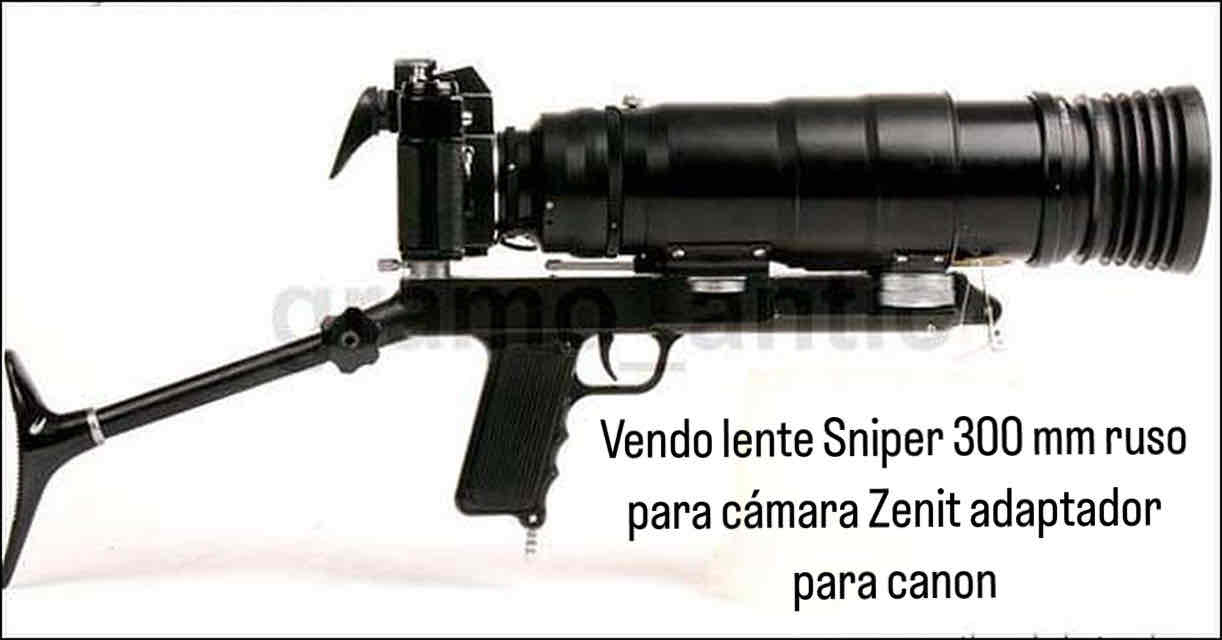Lente Sniper 300 mm ruso - miniatura 1