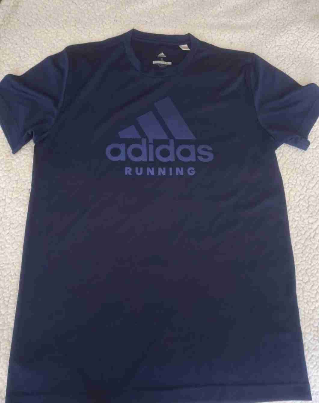 Polera deportiva Adidas azul - miniatura 1