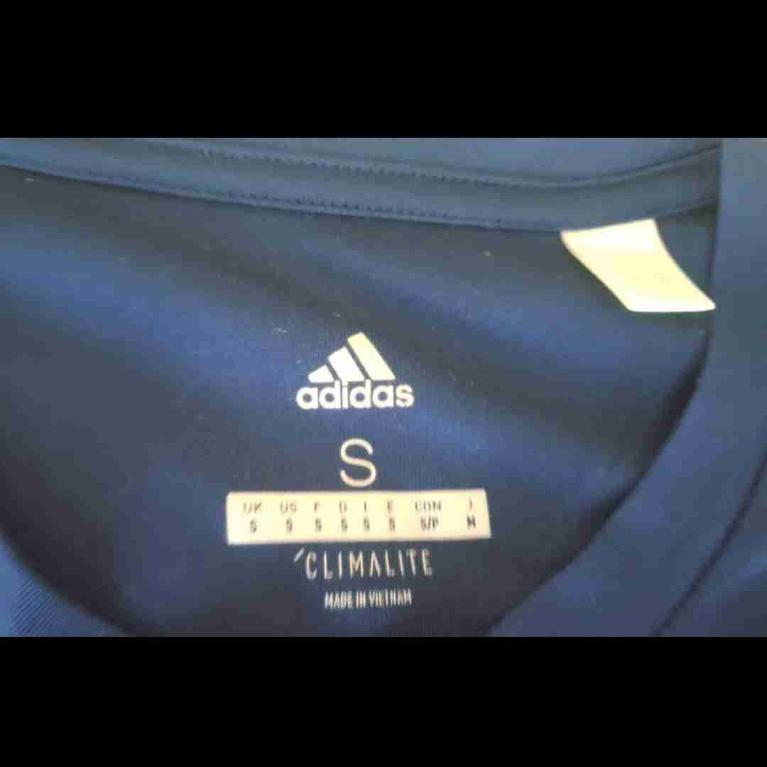 Polera deportiva Adidas azul - miniatura 3