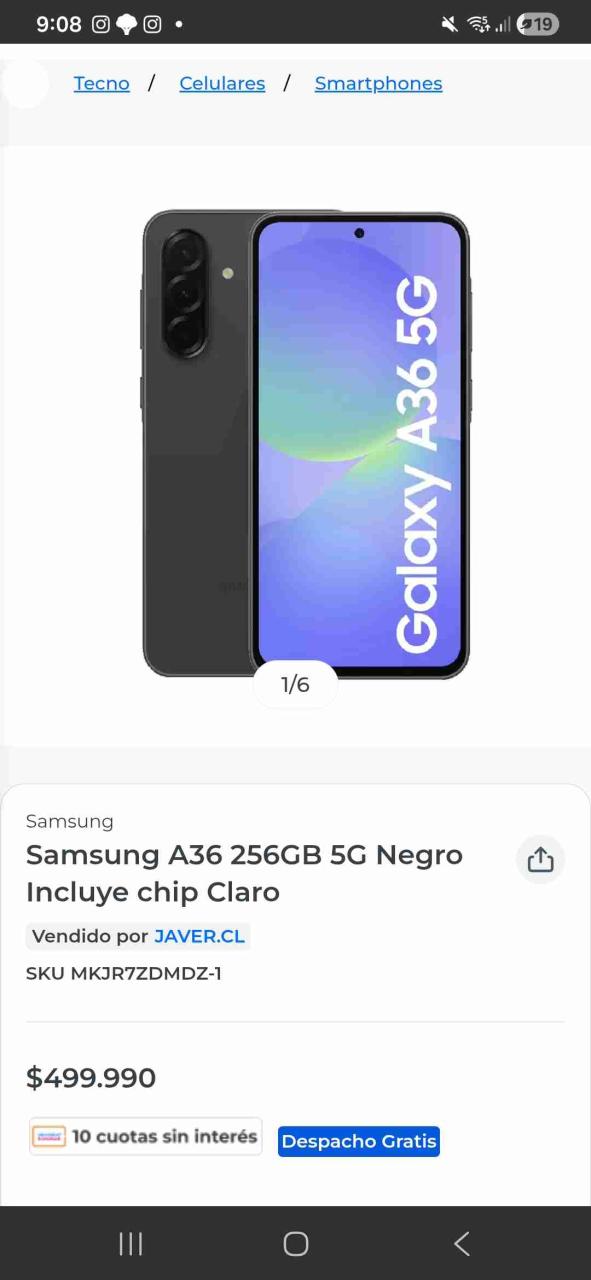 Airpods pro 1 y Samsung A36 5g 256gb los dos junto - miniatura 5
