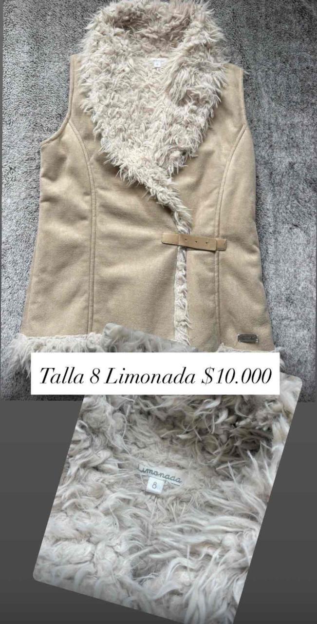 Chaleco beige con pelaje Limonada - miniatura 1