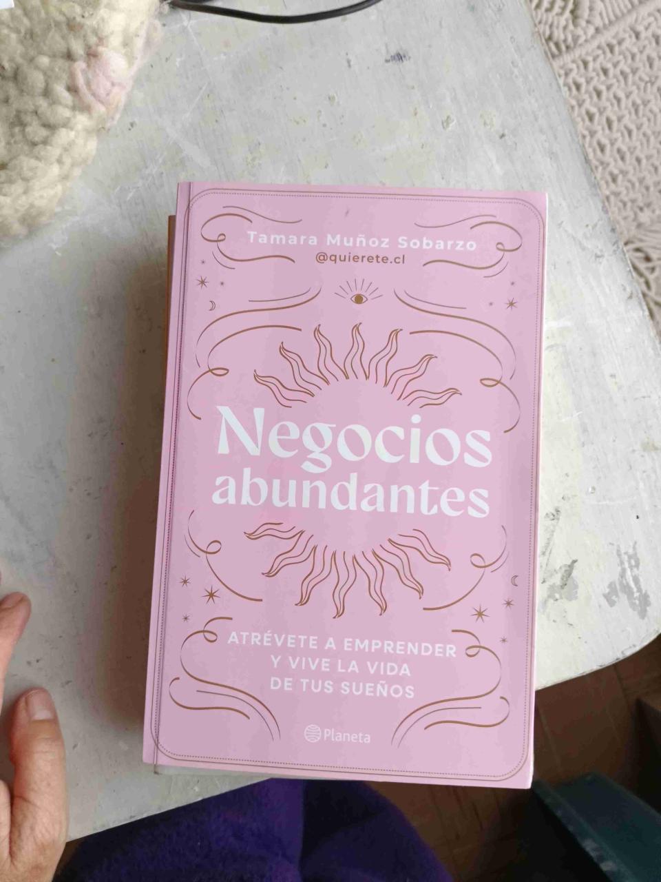 Libro Negocios Abundantes rosado