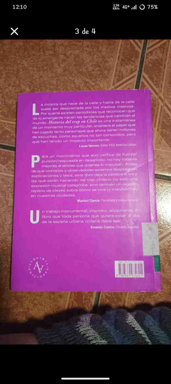 Libro Historia del Trap en Chile - miniatura 4