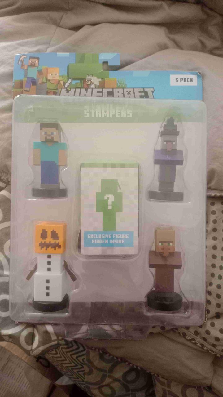 Set de figuras Minecraft 5-pack
