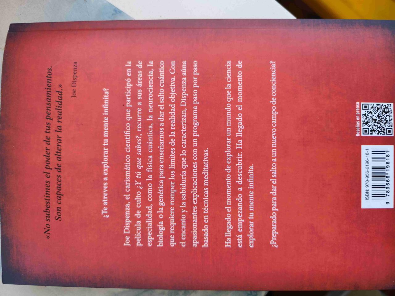 Libro 'Deja de ser tú' de Joe Dispenza - miniatura 2