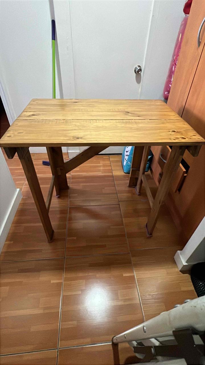 Mesa de madera plegable - miniatura 1
