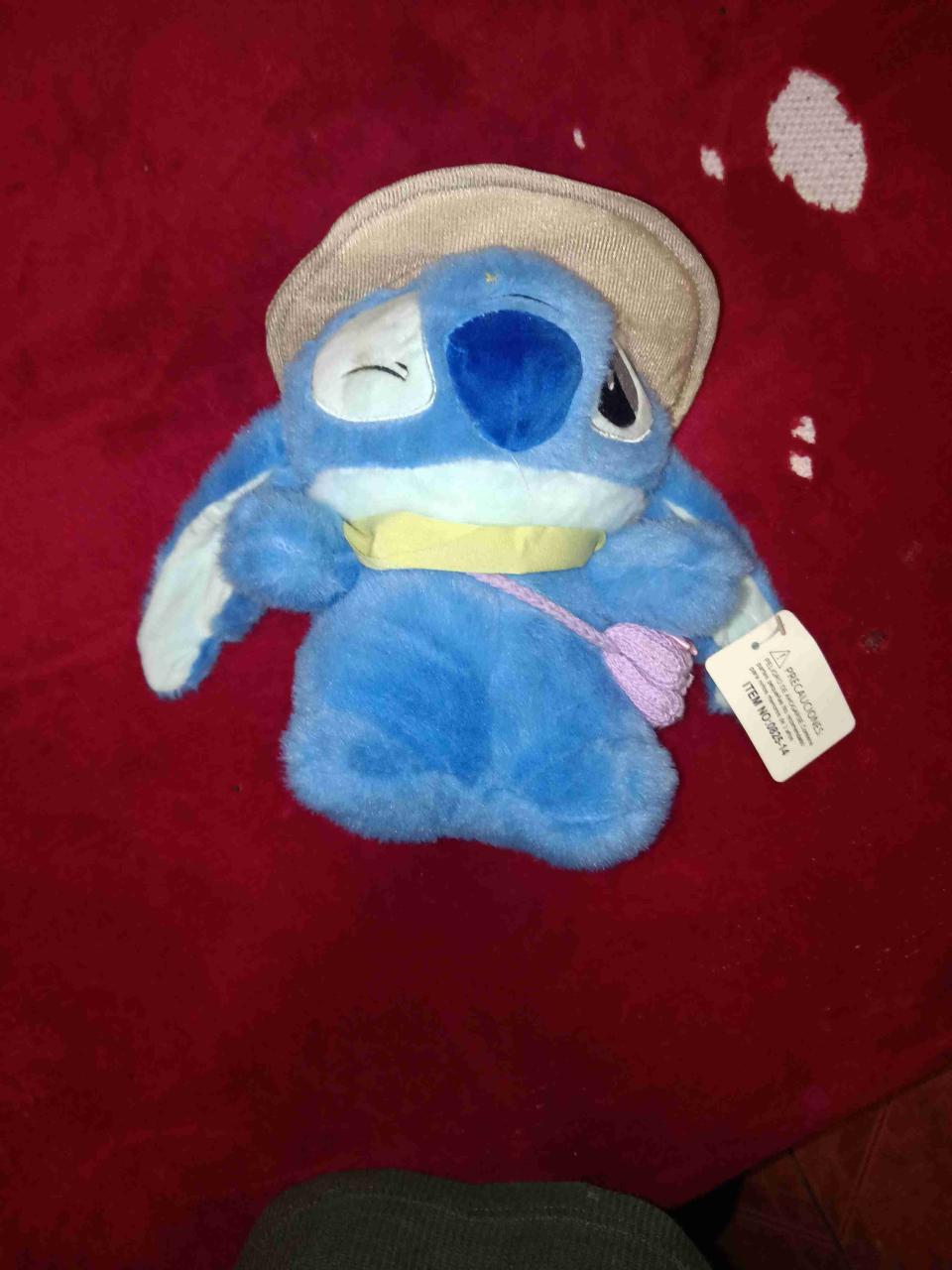 Peluche azul con sombrero - miniatura 1