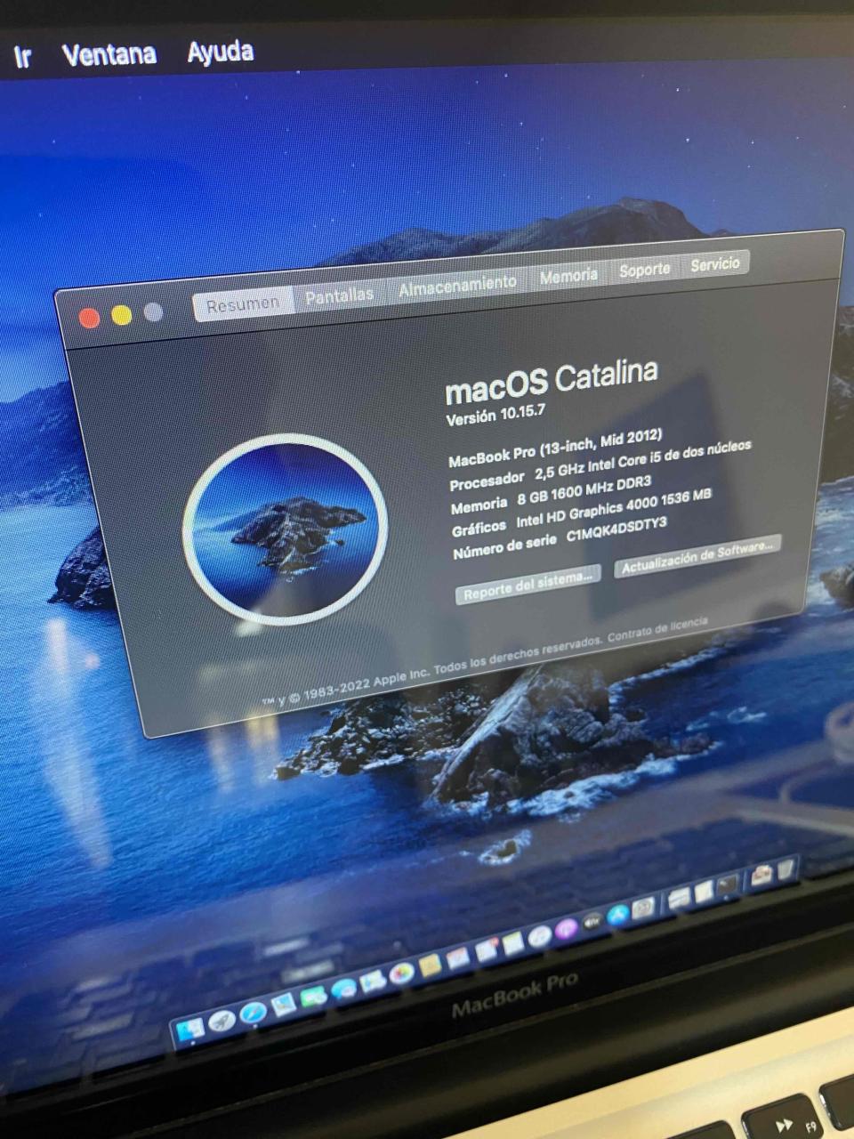 MacBook Pro 13’ (mid 2012) impecable en caja origi - miniatura 6