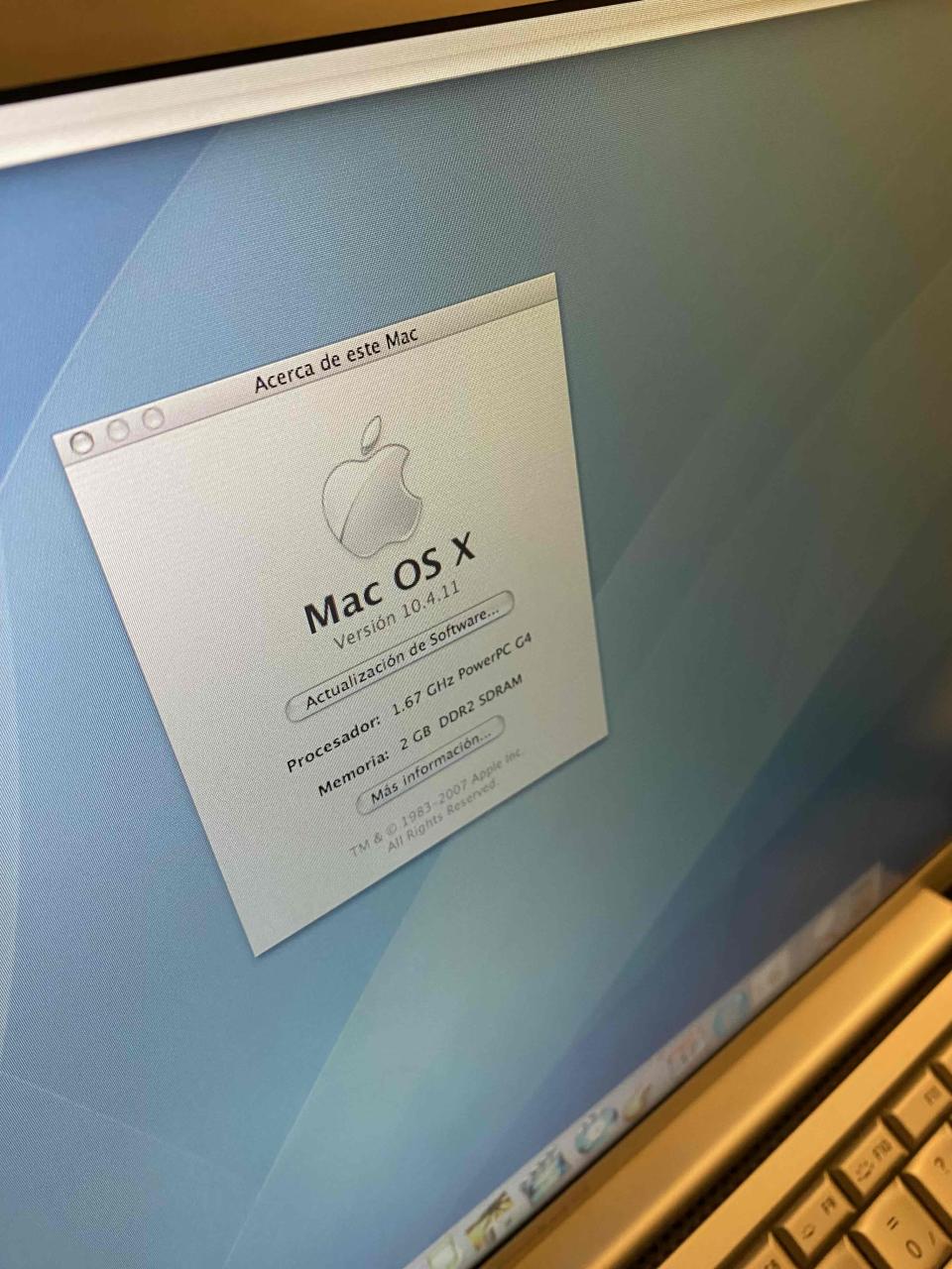 PowerBook G4 17” – Clásico Apple para Coleccionist - miniatura 4