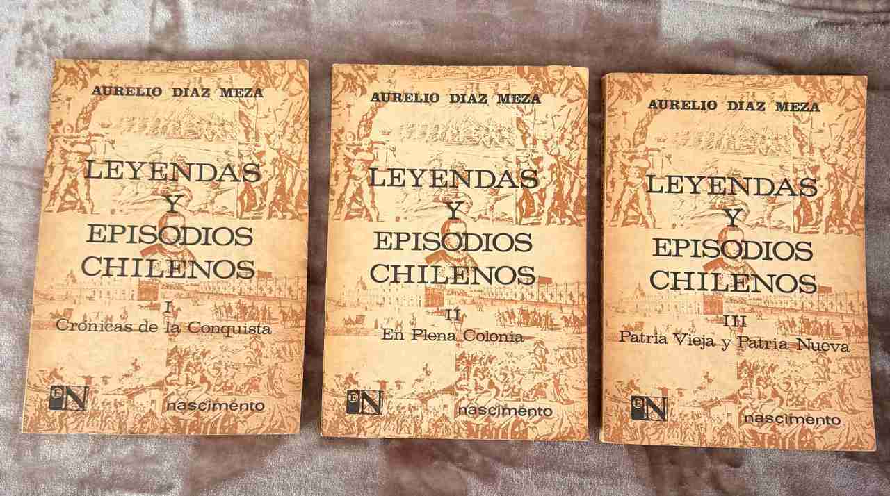 Libros Leyendas y Episodios Chilenos