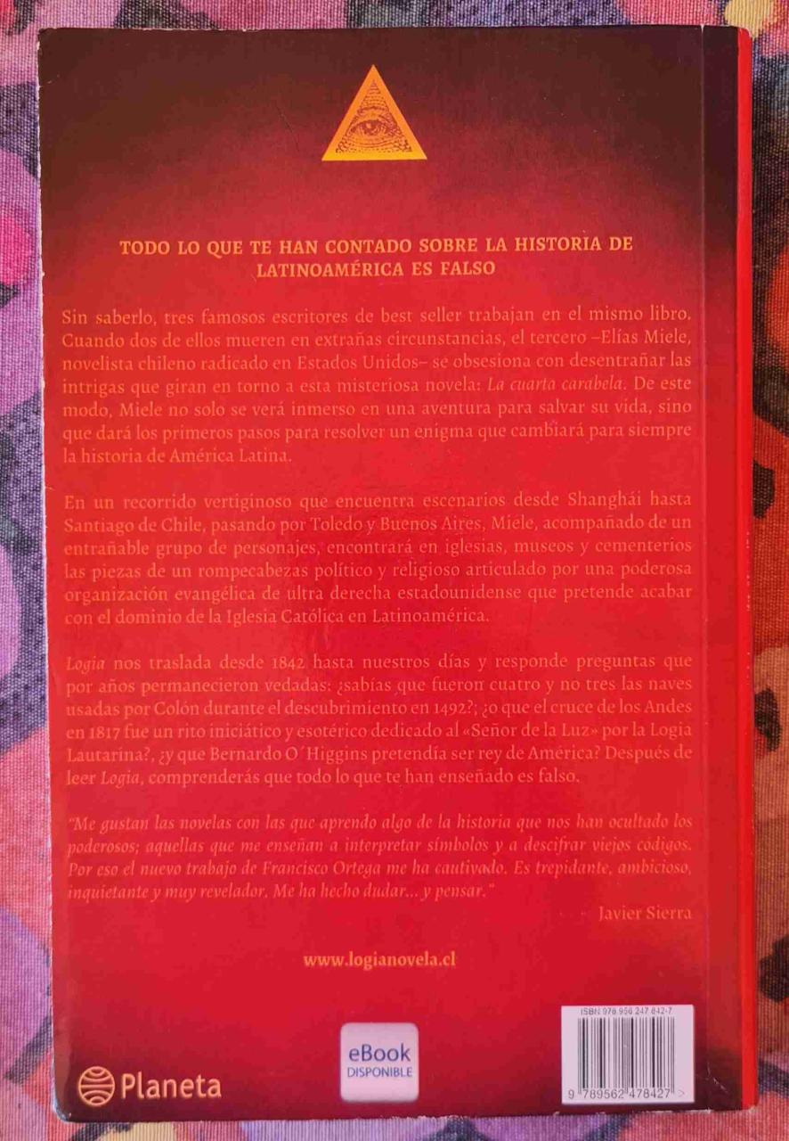 Libro 'Logia' de Francisco Ortega - miniatura 2