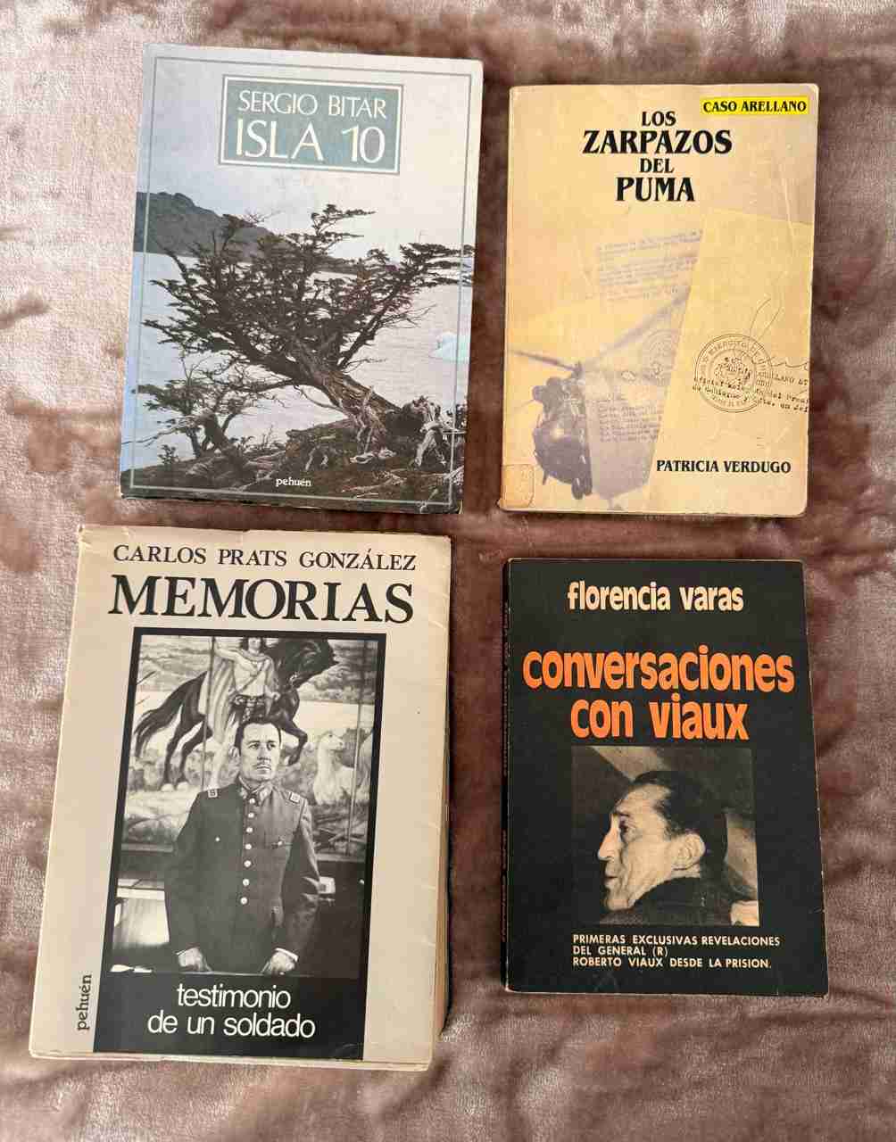 Lote de 4 libros históricos
