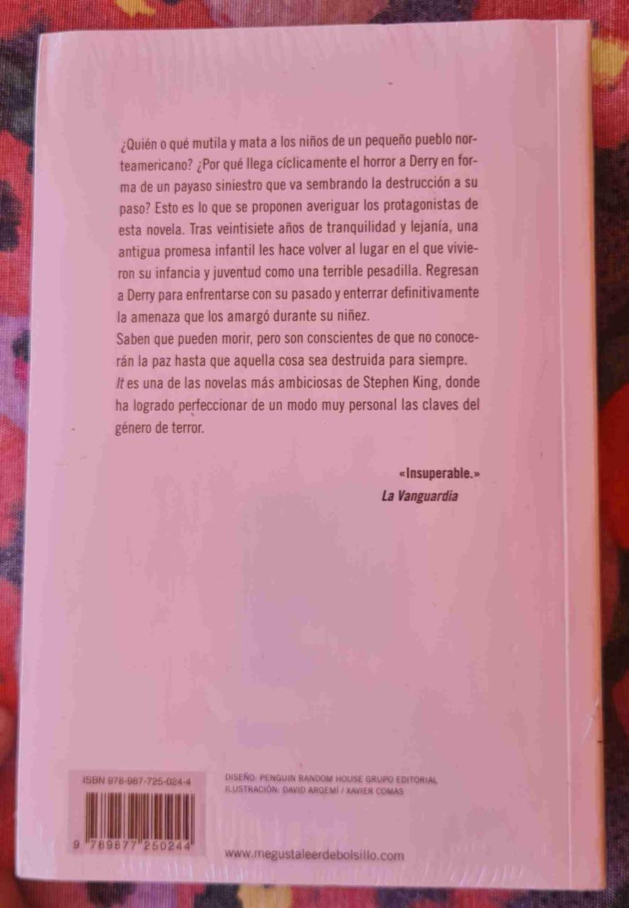 Libro IT de Stephen King - miniatura 2