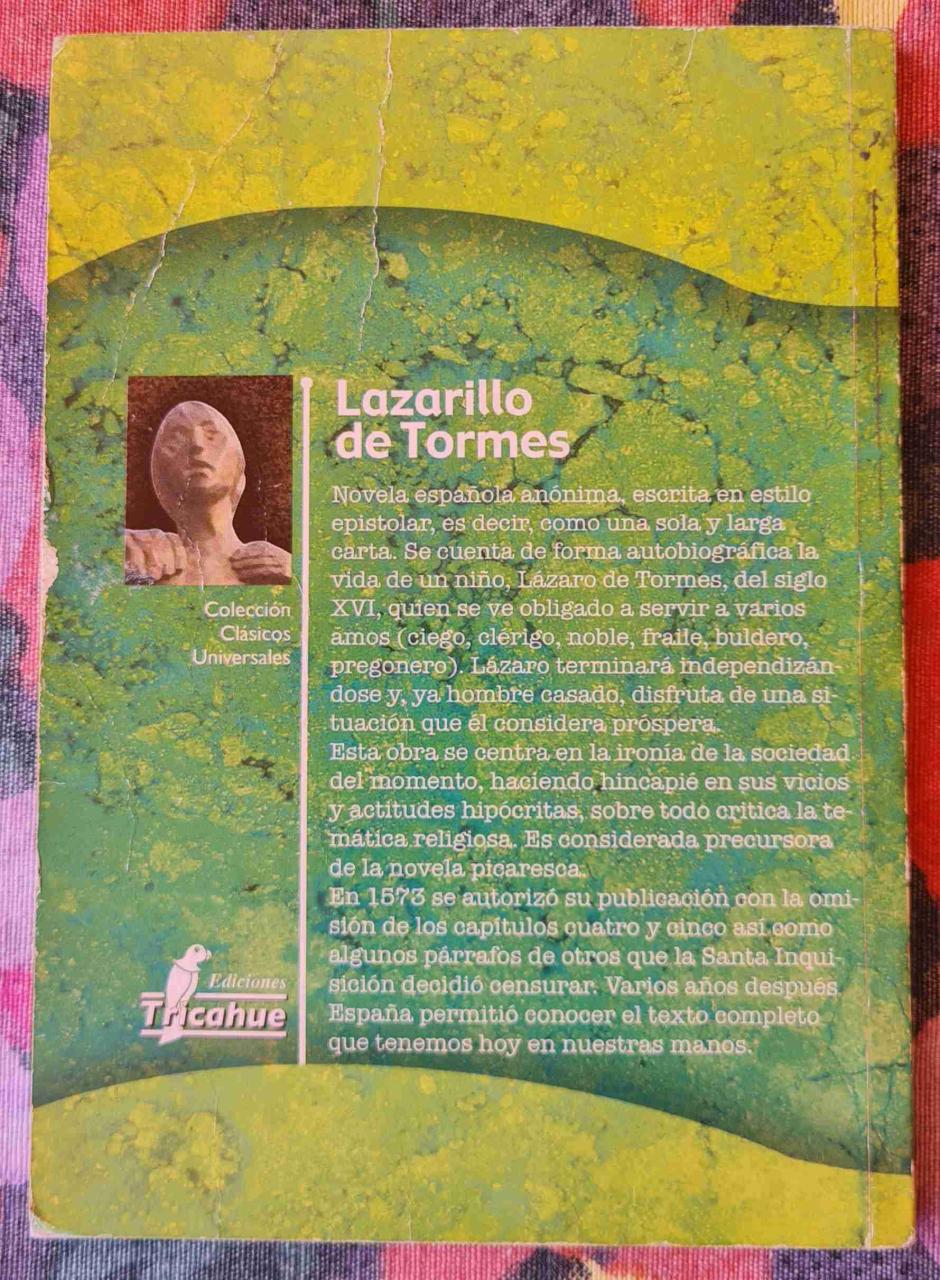 Libro Lazarillo de Tormes usado - miniatura 2