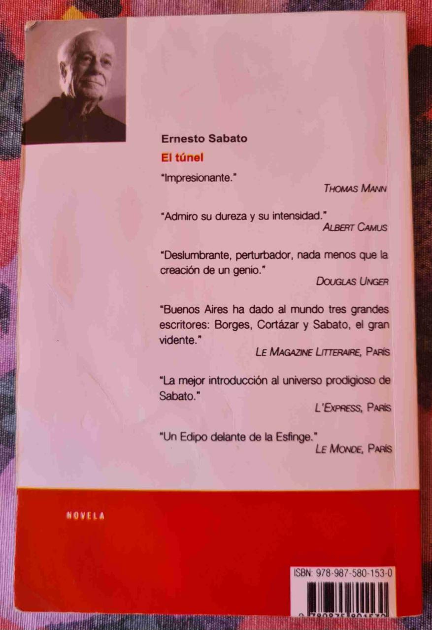 Libro 'El túnel' de Ernesto Sabato - miniatura 2