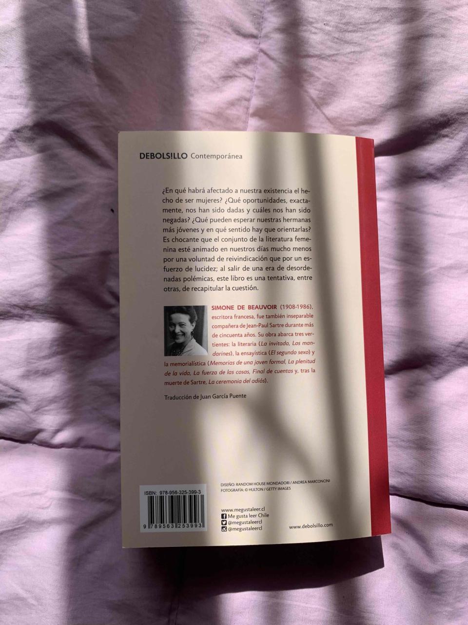 Libro 'El segundo sexo' Simone de Beauvoir - miniatura 4
