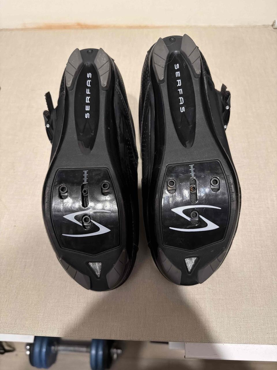 Zapatillas ciclismo negras - miniatura 3