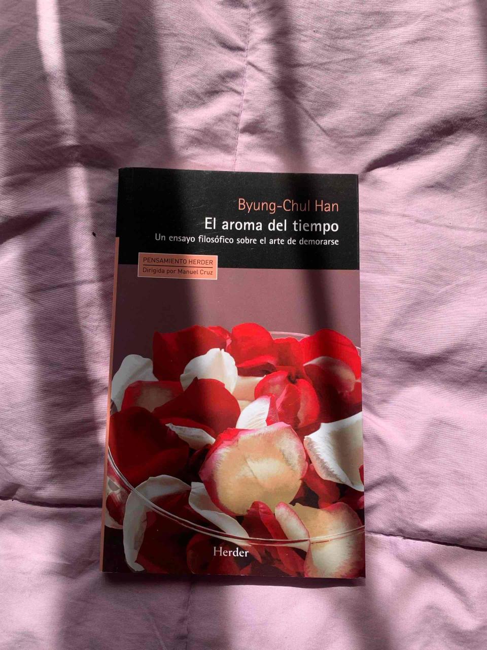 Libro 'El aroma del tiempo' Byung-Chul Han - miniatura 1