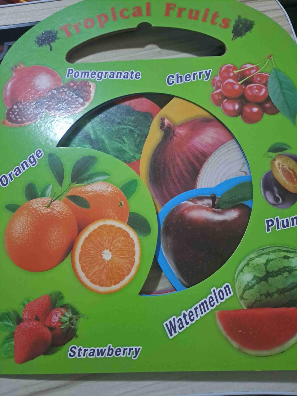 Libro educativo de frutas - miniatura 3
