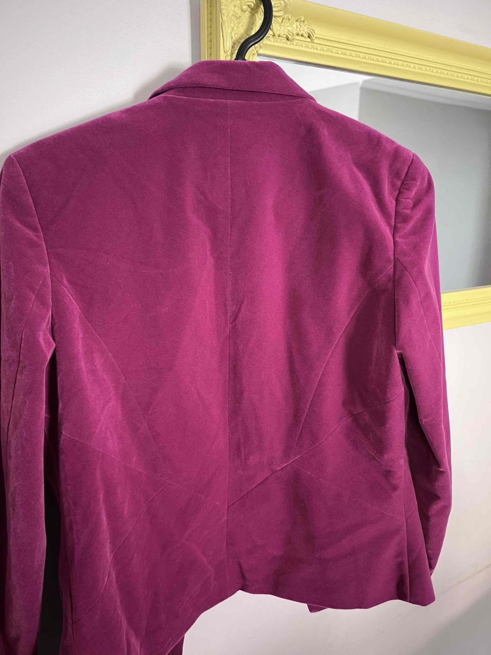 Blazer fucsia de terciopelo IÓ - miniatura 5
