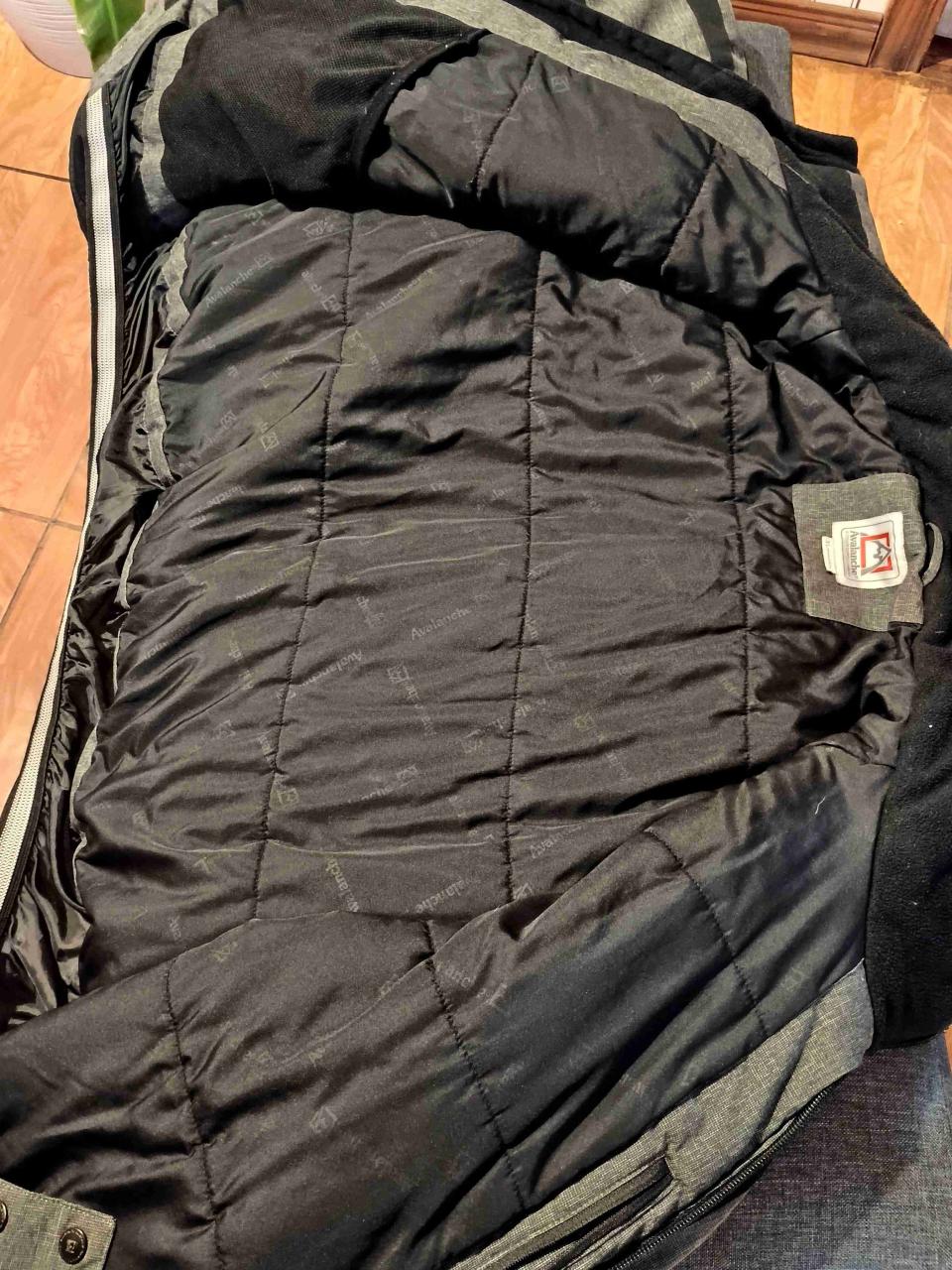 Chaqueta negra impermeable Hombre - miniatura 5