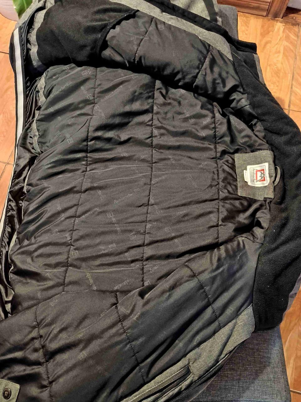 Chaqueta negra impermeable Hombre - miniatura 6