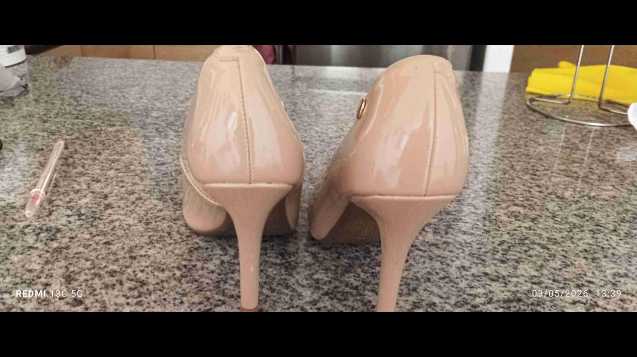 Zapatos de tacón nude Vizzano - miniatura 2