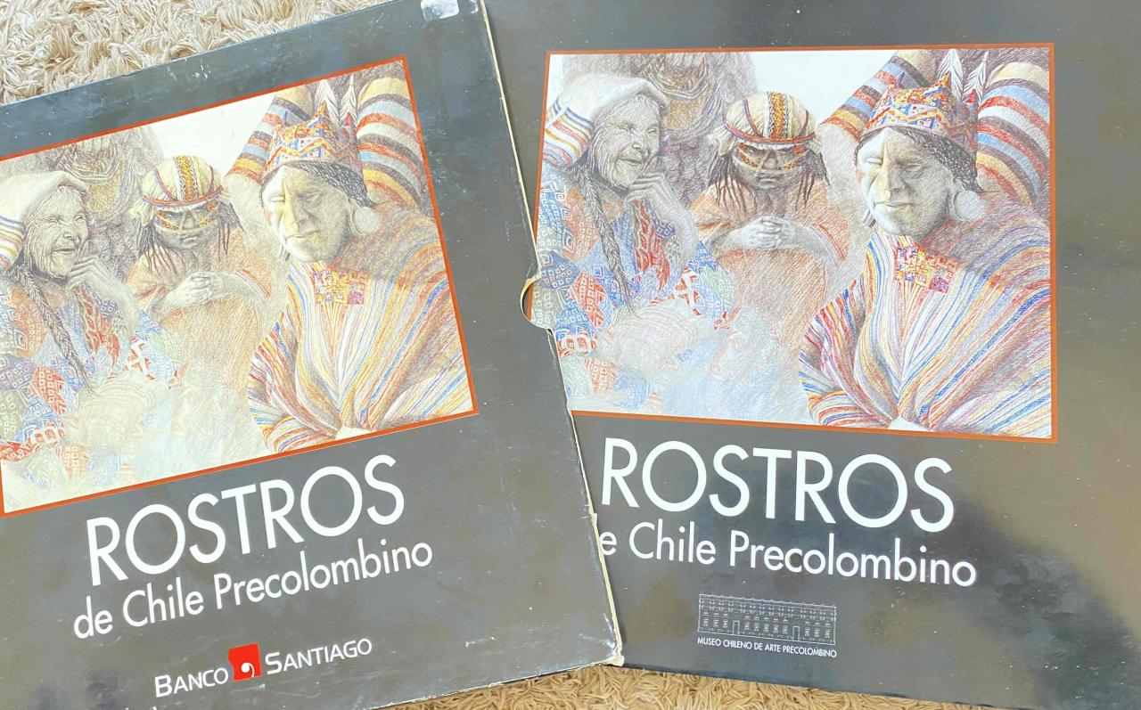 Libro Rostros de Chile Precolombino - miniatura 1
