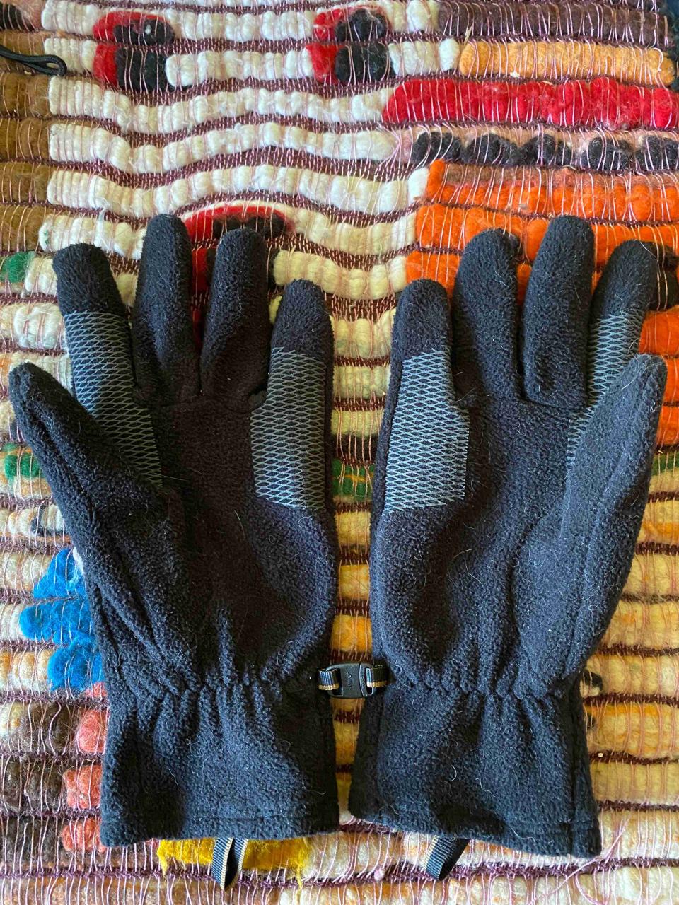 Guantes de polar Forclaz negros - miniatura 2