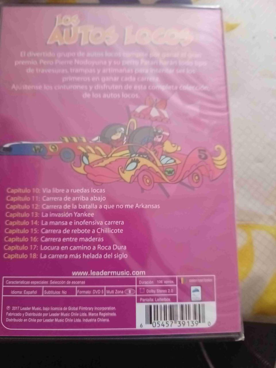 DVD Los Autos Locos - miniatura 2