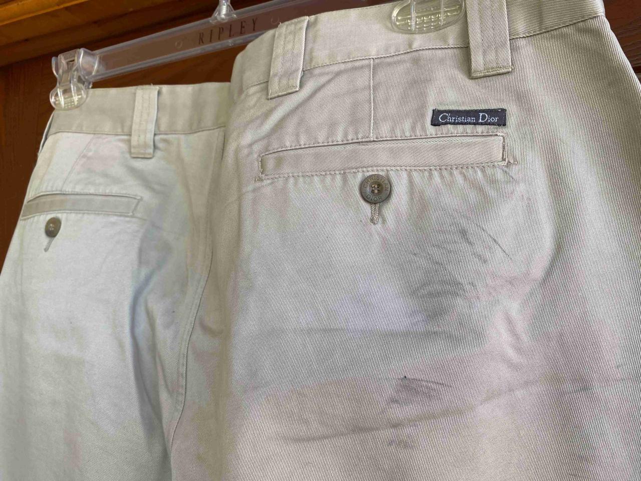 Pantalones Dior beige casuales - miniatura 3