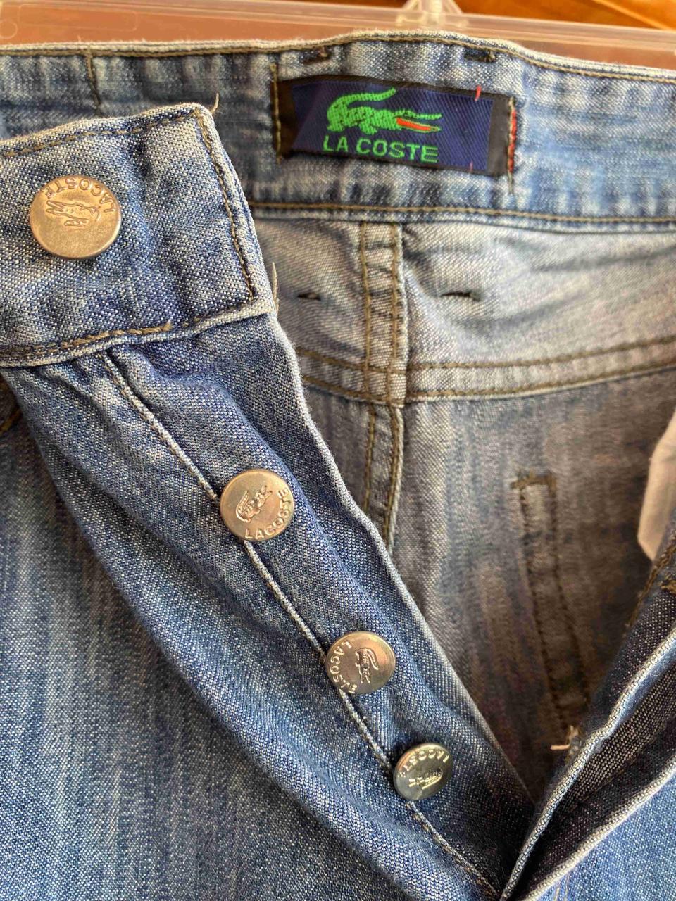 Jeans Lacoste de mezclilla - miniatura 2