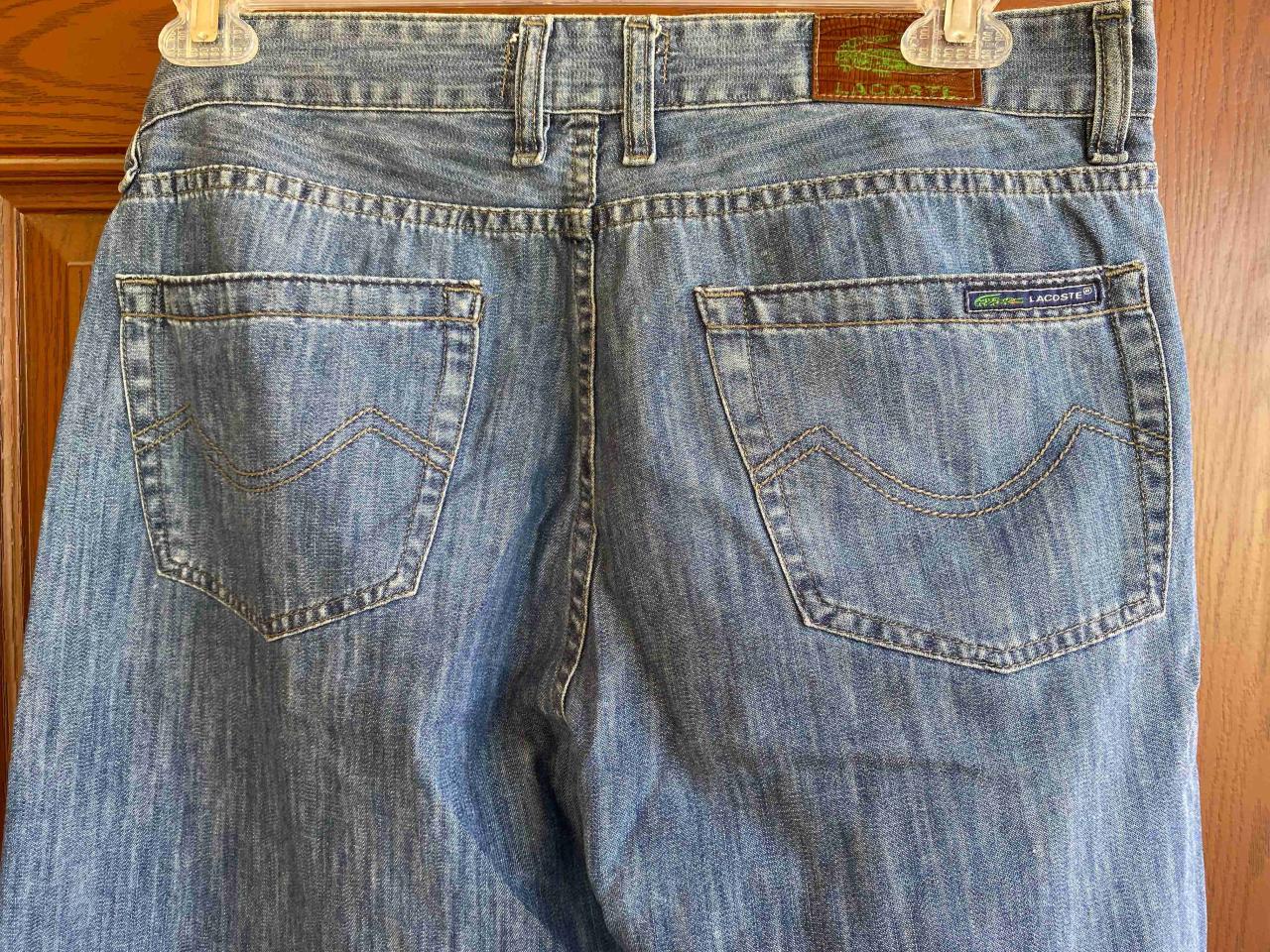 Jeans Lacoste de mezclilla - miniatura 3