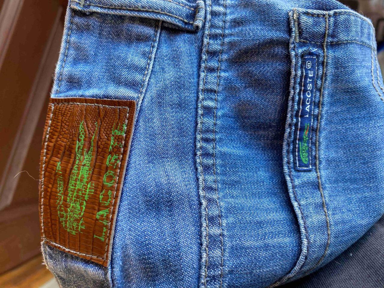 Jeans Lacoste de mezclilla - miniatura 4