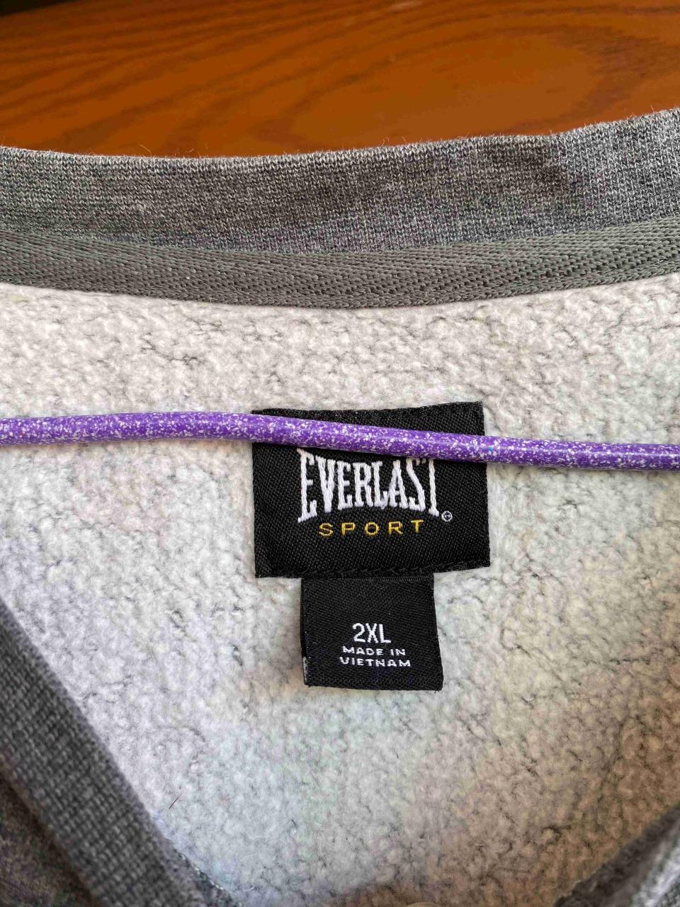 Polerón gris Everlast - miniatura 3