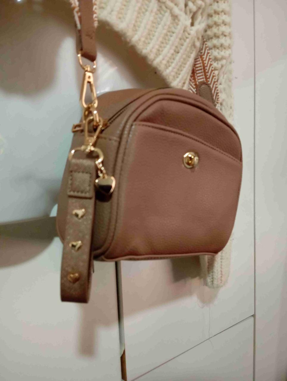Cartera cruzada color café marca Cyzone - miniatura 2