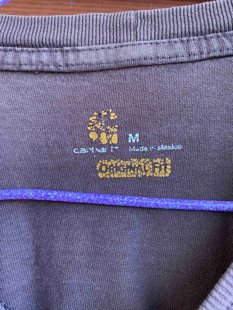 Polera marrón Carhartt manga larga - miniatura 3
