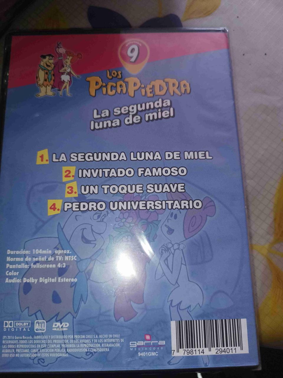 DVD Los Picapiedra Volumen 9 - miniatura 2