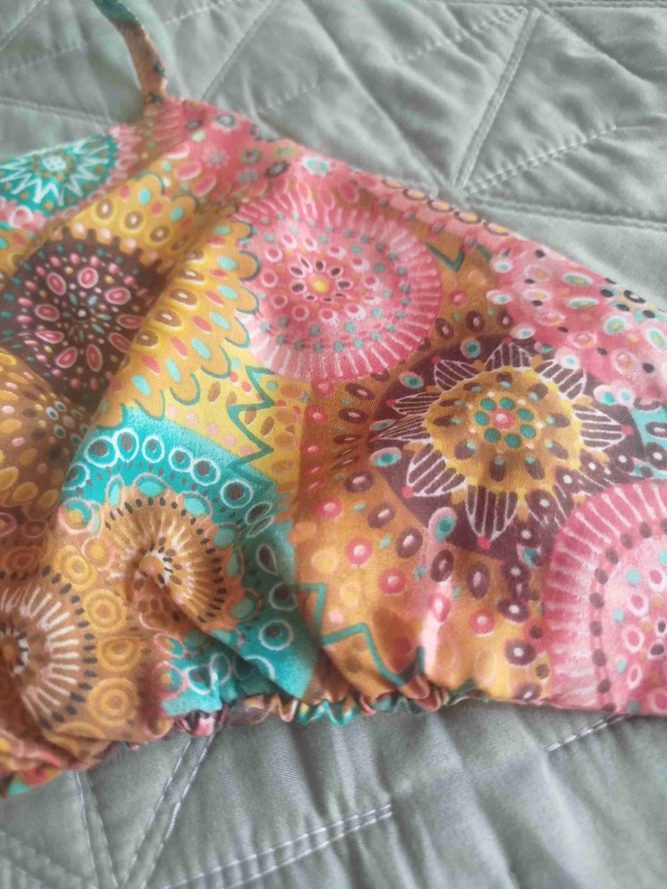 Bikini top multicolor bohemio - miniatura 4