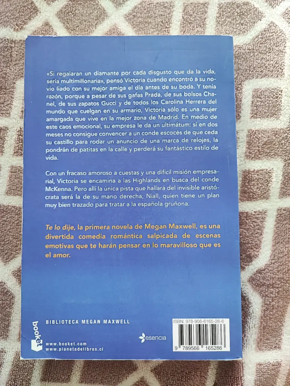 Libro Megan Maxwell 'Te lo dije' - miniatura 2
