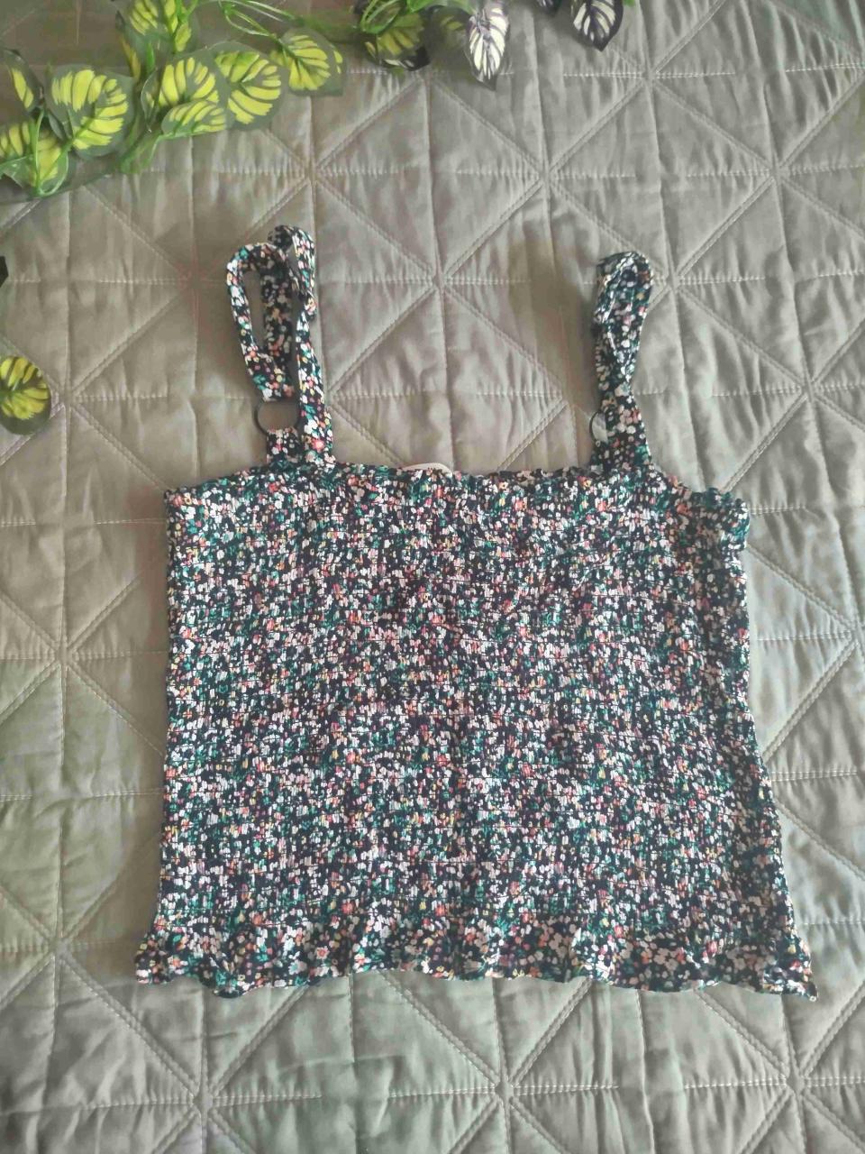 Polera de tirantes floral - miniatura 1