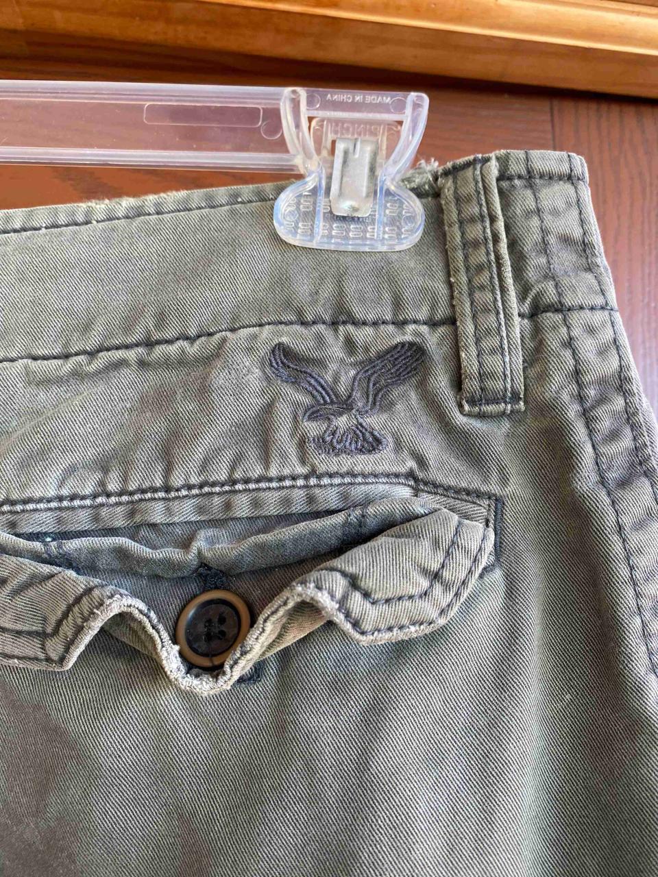 Shorts cargo verde oliva - miniatura 4